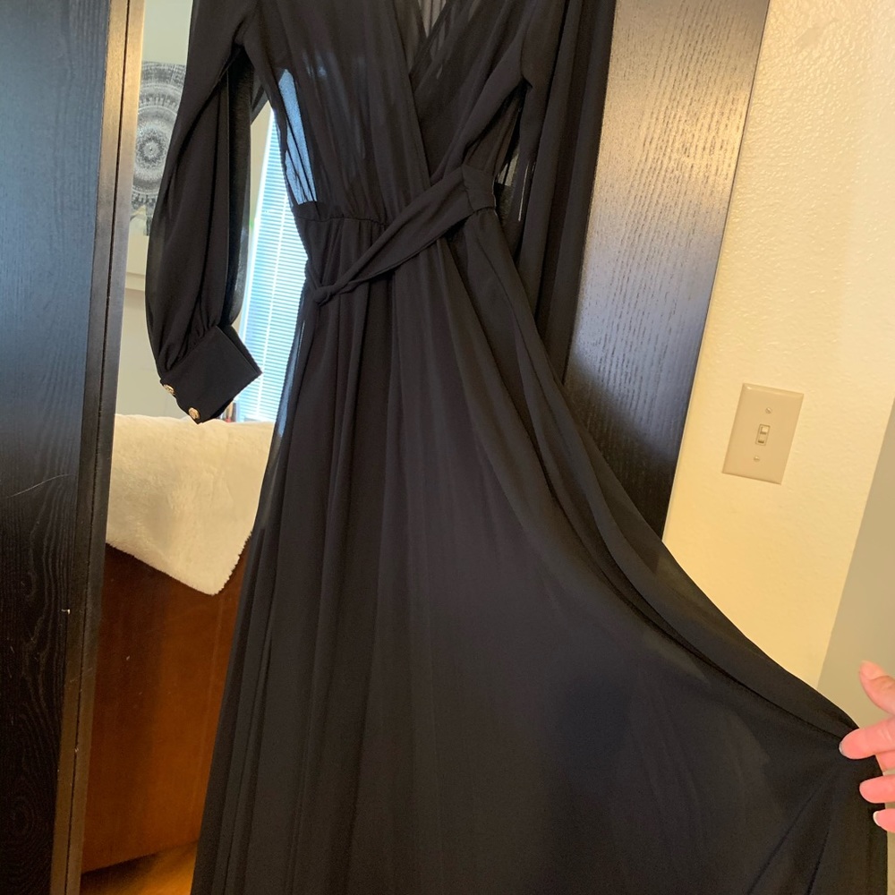 Sexy diva floor length dress size Large